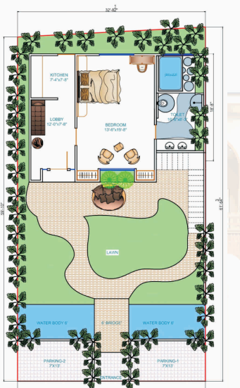 Presidential Villa Floor Plan